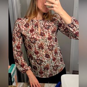 Zara blouse flowers size M/8